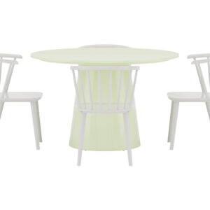 Lanzo, Bobby – Ensemble repas rond – Vert clair