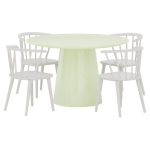 Lanzo, Bobby – Ensemble repas rond – Vert clair