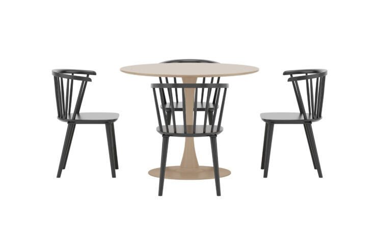 Glade, Bobby – Ensemble repas rond – Beige