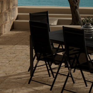 Break, Levanzo – Ensemble repas – Noir