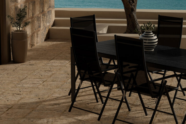 Break, Levanzo – Ensemble repas – Noir