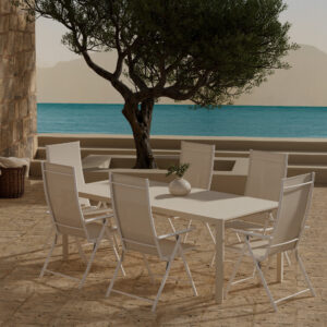 Giardini, Levanzo – Ensemble repas – Beige