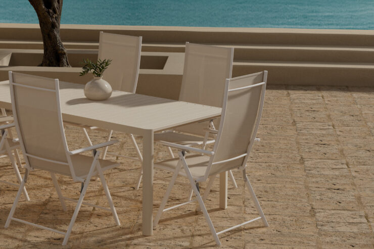 Giardini, Levanzo – Ensemble repas – Beige
