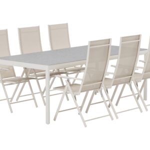 Lino, Levanzo – Ensemble repas – Gris clair