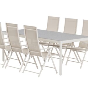 Lino, Levanzo – Ensemble repas – Gris clair