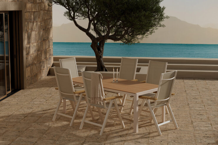 Break, Panama – Ensemble repas – Beige