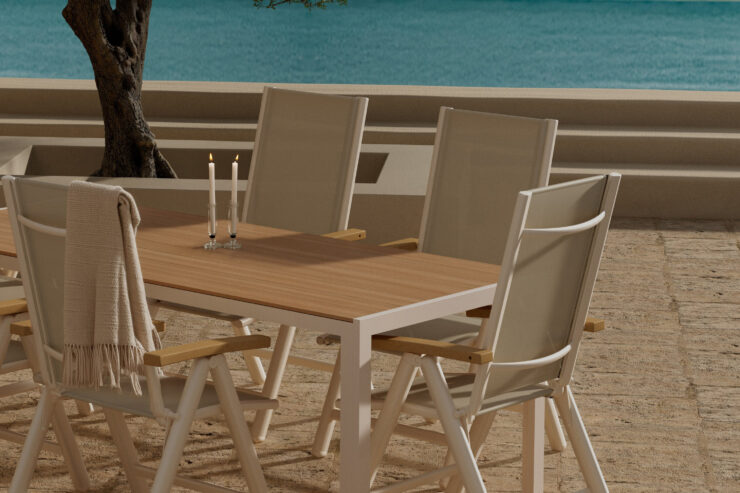 Break, Panama – Ensemble repas – Beige