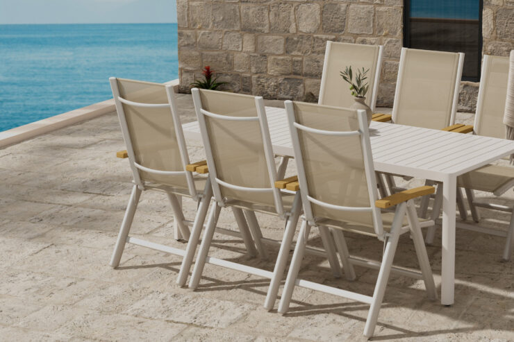 Giardini, Panama – Ensemble repas – Beige