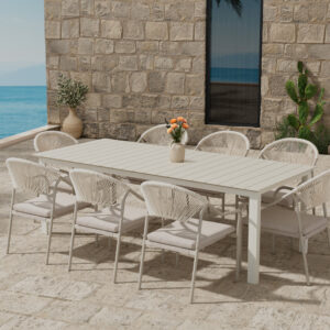 Levels, Paros – Ensemble repas – Beige