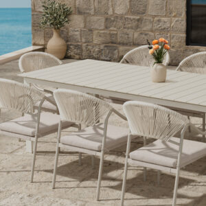Levels, Paros – Ensemble repas – Beige