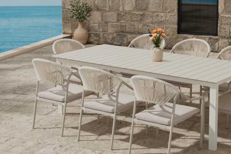 Levels, Paros – Ensemble repas – Beige