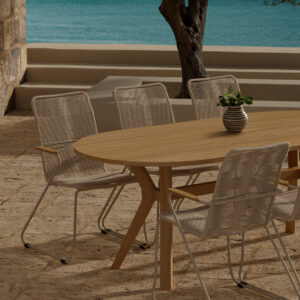 Kenya, Bois – Ensemble repas – Naturel