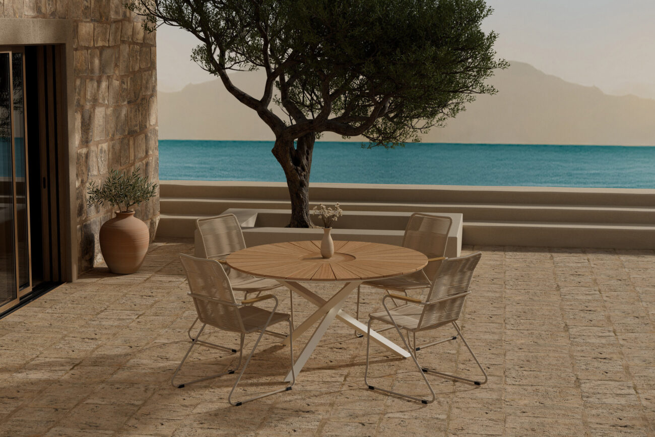 Mexico, Bois – Ensemble repas – Naturel