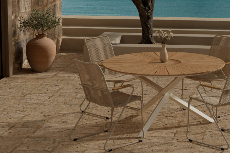 Mexico, Bois – Ensemble repas – Naturel