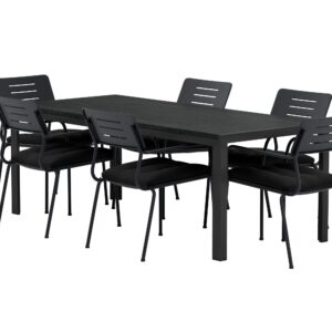 Mirko, Nicke – Ensemble repas – Noir