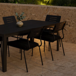 Mirko, Nicke – Ensemble repas – Noir