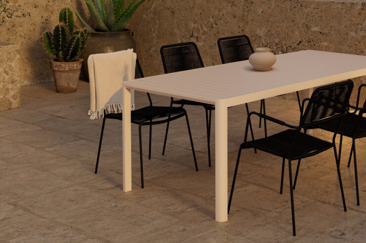 Giardini, Lindos – Ensemble repas – Beige