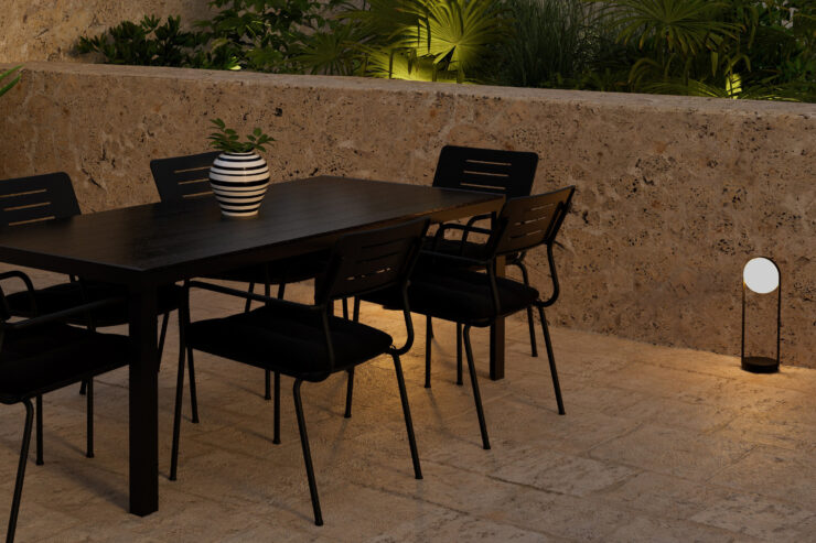 Break, Nicke – Ensemble repas – Noir