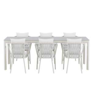 Lino, Linos – Ensemble repas – Gris clair