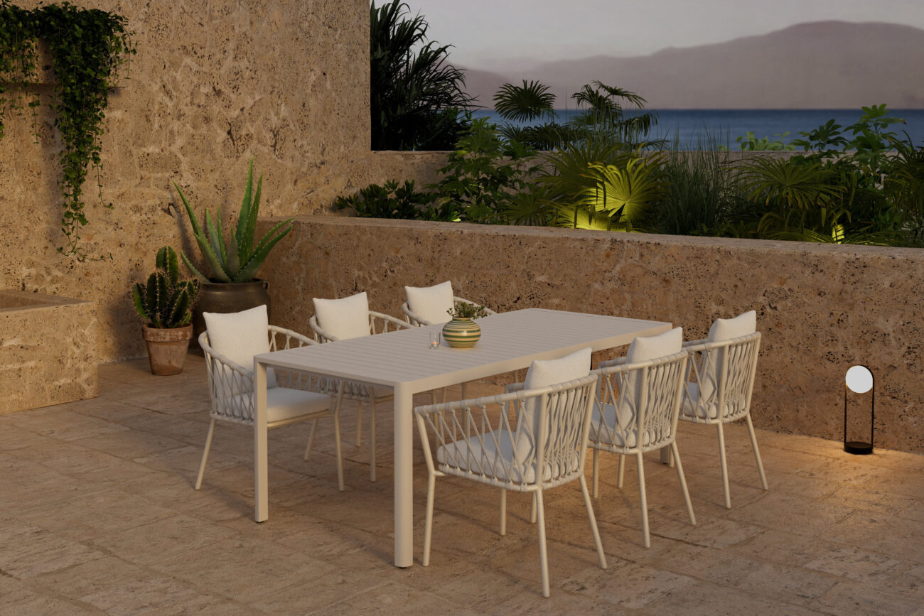 Giardini, Linos – Ensemble repas – Beige
