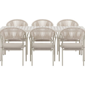 Giardini, Paros – Ensemble repas – Beige