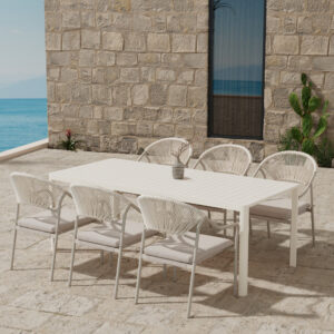Giardini, Paros – Ensemble repas – Beige
