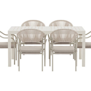 Capo, Paros – Ensemble repas – Beige