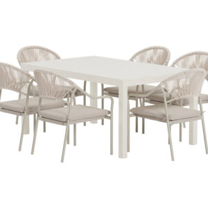 Capo, Paros – Ensemble repas – Beige