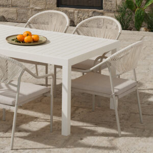 Capo, Paros – Ensemble repas – Beige