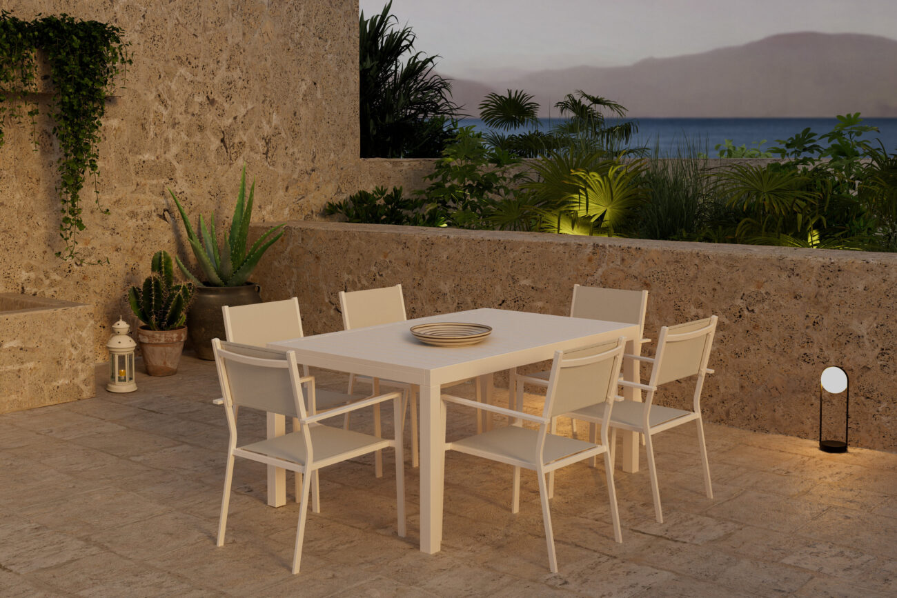 Capo, Copacabana – Ensemble repas – Beige