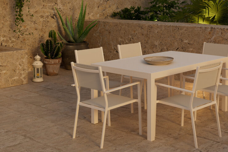 Capo, Copacabana – Ensemble repas – Beige