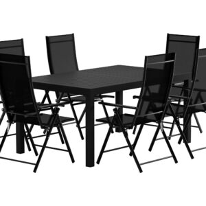 Capo, Levanzo – Ensemble repas – Noir
