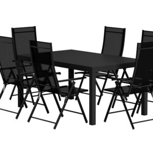 Capo, Levanzo – Ensemble repas – Noir
