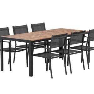 Bois, Copacabana – Ensemble repas – Naturel
