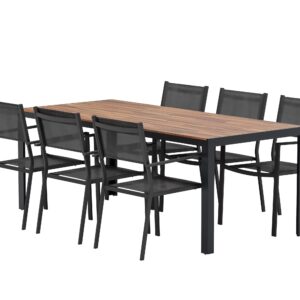 Bois, Copacabana – Ensemble repas – Naturel