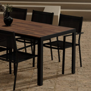 Bois, Copacabana – Ensemble repas – Naturel