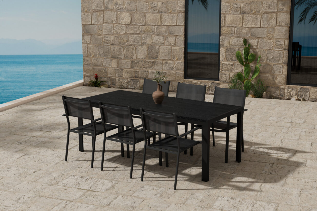Mirko, Copacabana – Ensemble repas – Noir