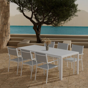 Break, Copacabana – Ensemble repas – Blanc
