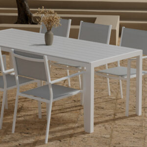 Break, Copacabana – Ensemble repas – Blanc