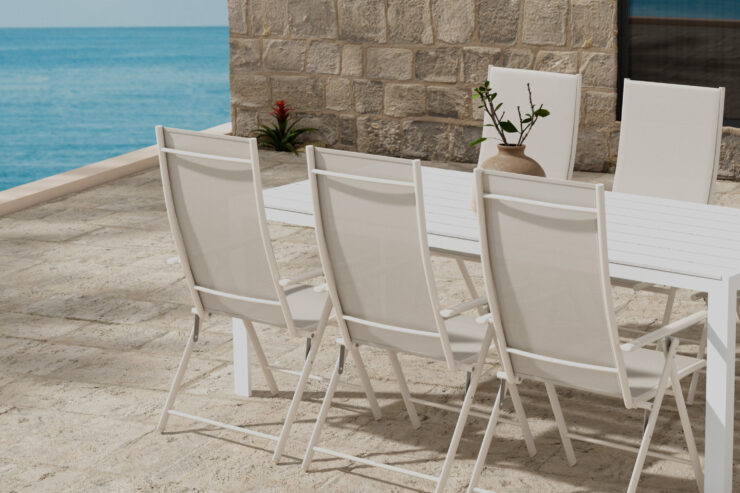 Break, Levanzo – Ensemble repas – Blanc