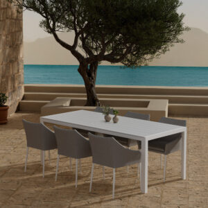 Break, Spoga – Ensemble repas – Blanc