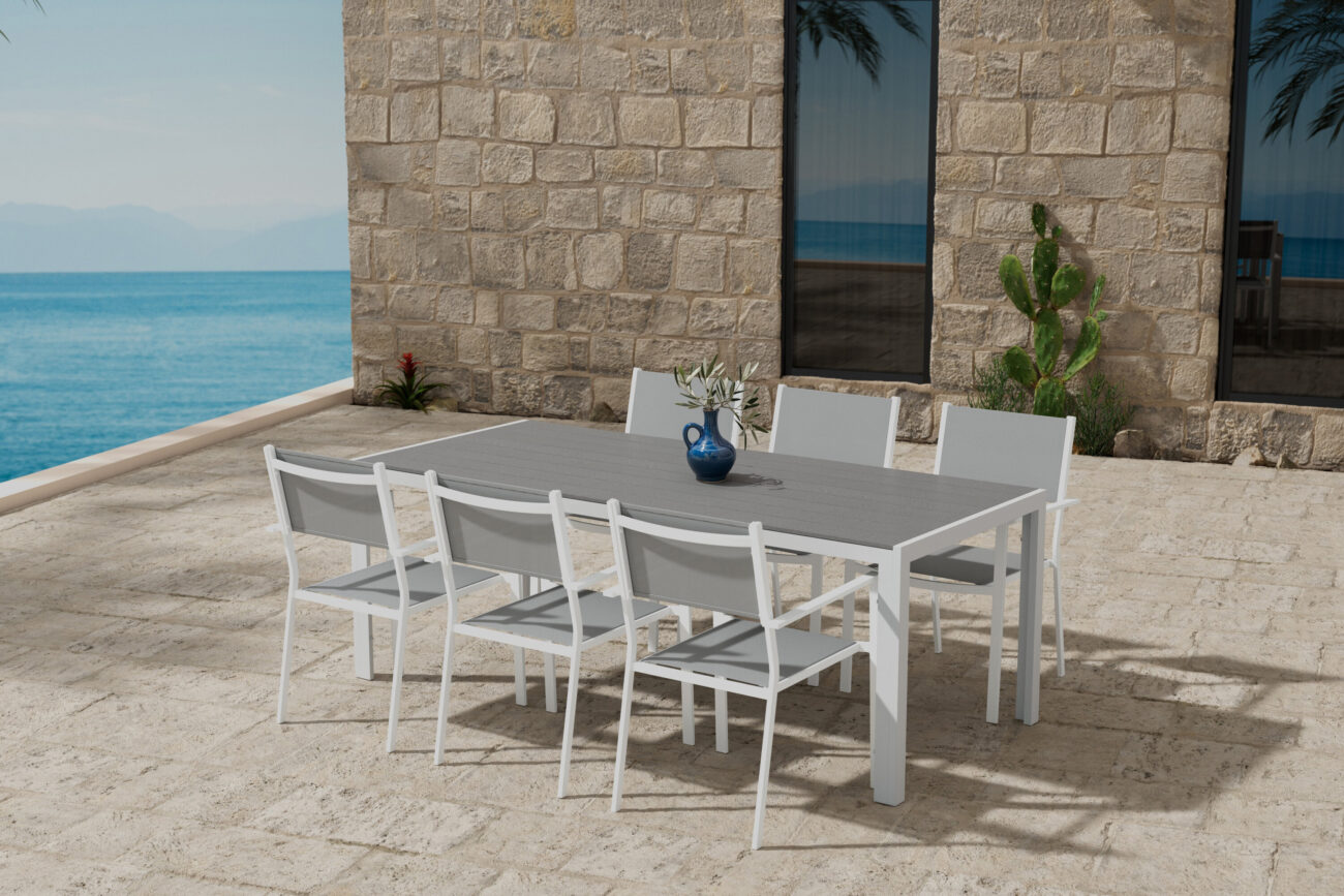 Break, Copacabana – Ensemble repas – Gris