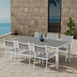 Break, Copacabana – Ensemble repas – Gris