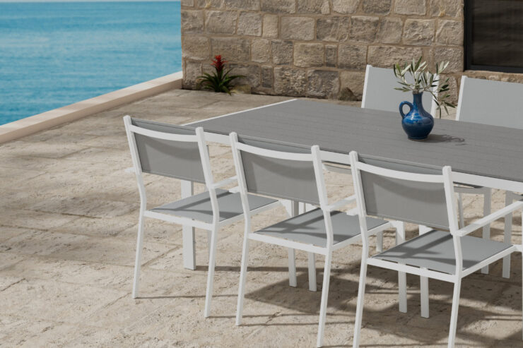 Break, Copacabana – Ensemble repas – Gris