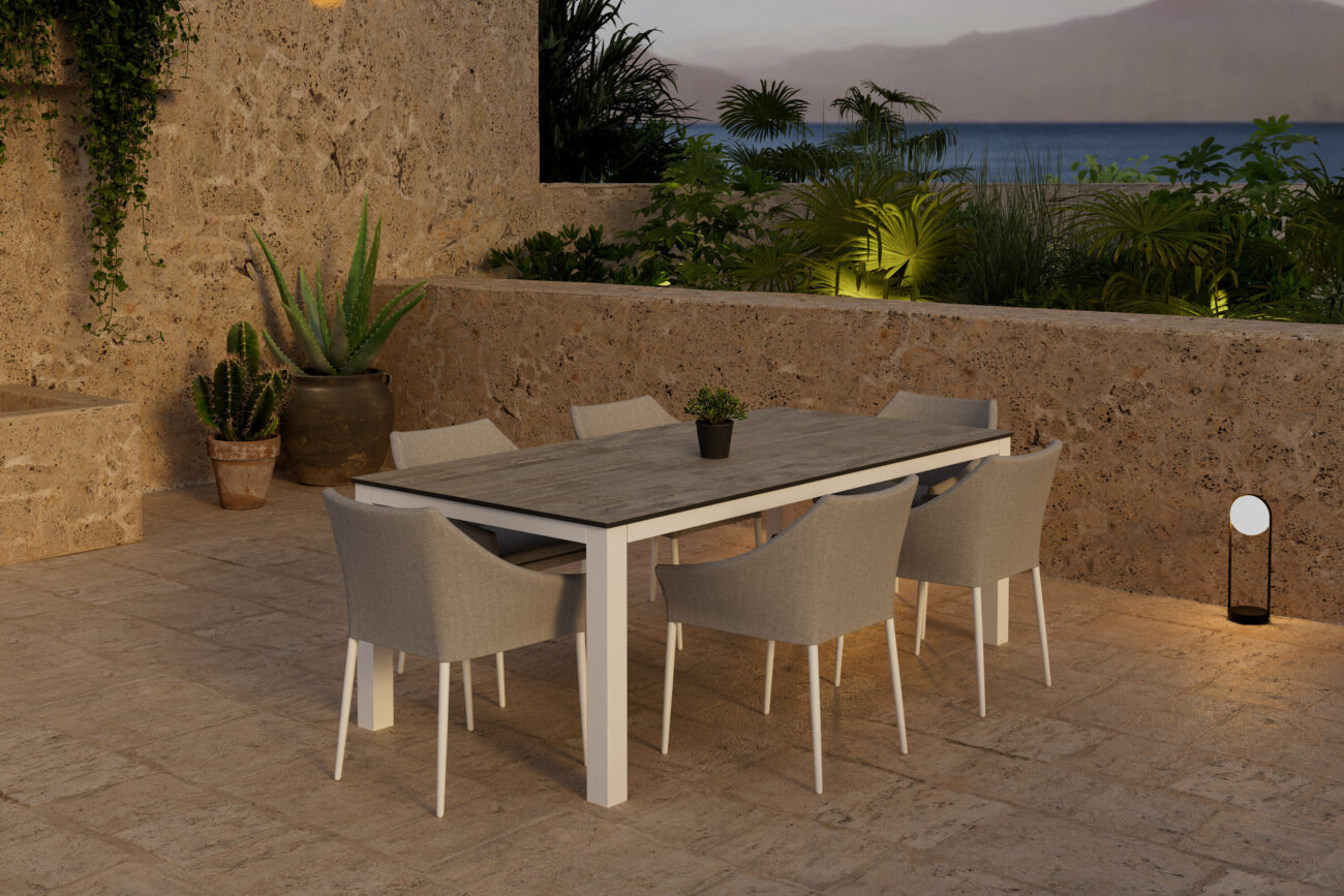 Llama, Spoga – Ensemble repas – Gris