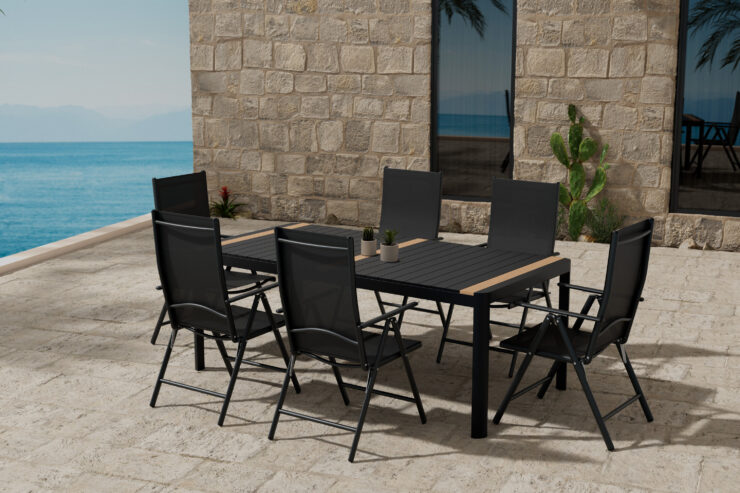 Togo, Break – Ensemble repas – Noir