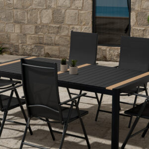 Togo, Break – Ensemble repas – Noir