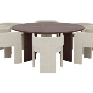 Graos, Kristin – Ensemble repas rond – Moka