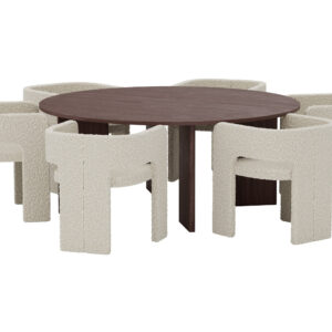 Graos, Kristin – Ensemble repas rond – Moka