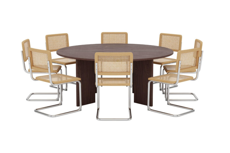 Graos, Robert – Ensemble repas rond – Moka